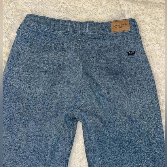 Abercrombie & Fitch Abercrombie kids/girls/youth jeans high rise straight 13/14L - Picture 6 of 6